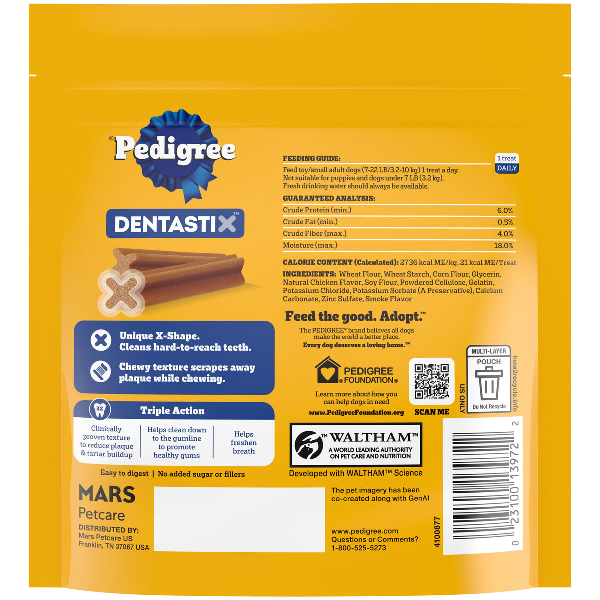 Pedigree Dentastix Mini Original Flavor Dental Treats