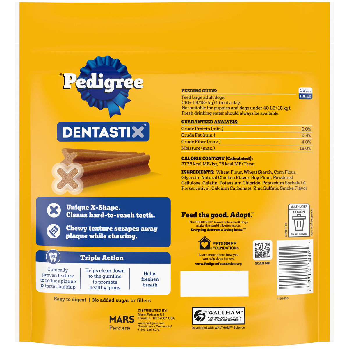 Pedigree Dentastix Large Original Flavor Dental Treats