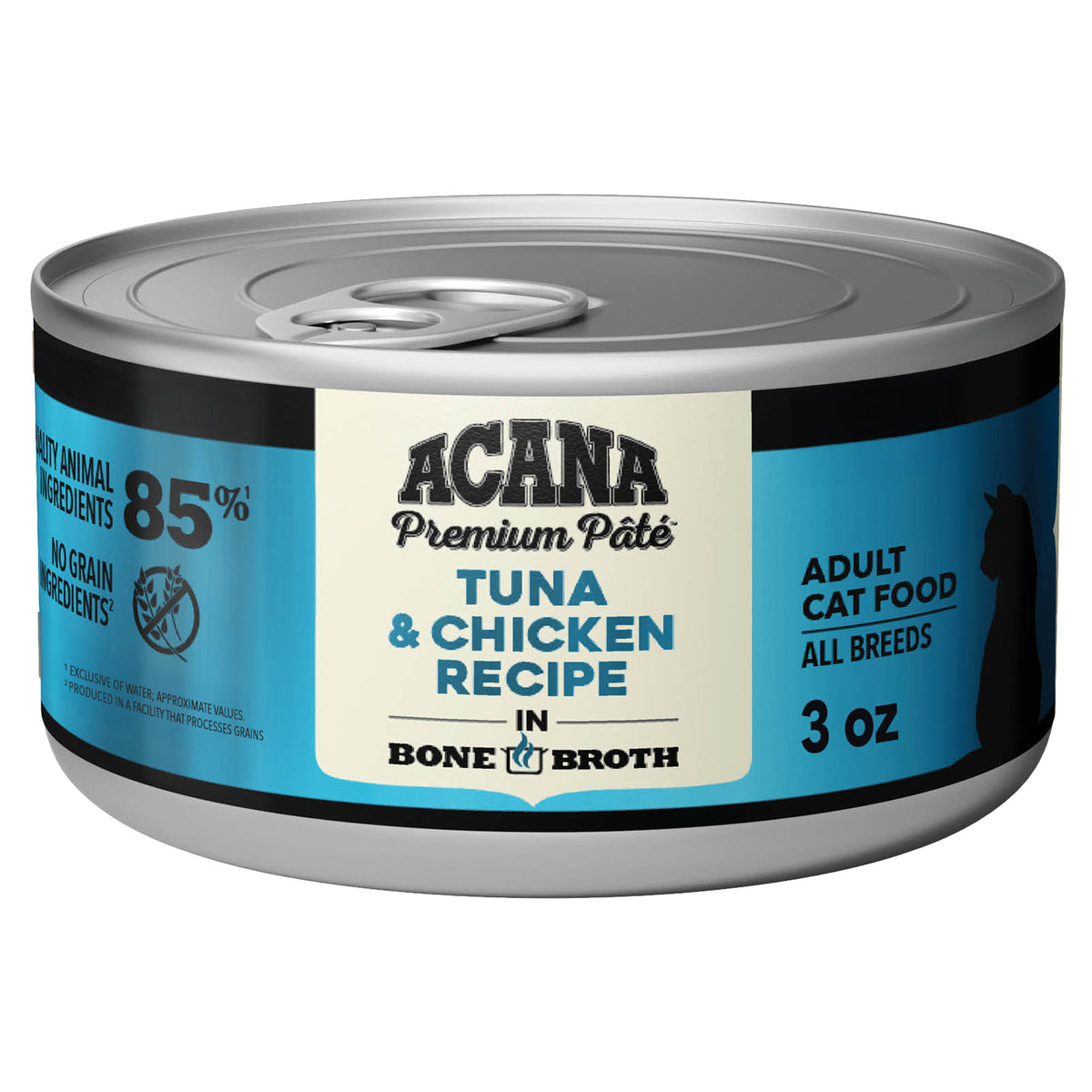 Acana Premium Pate, Tuna & Chicken Recipe Wet Food for Adult Cats
