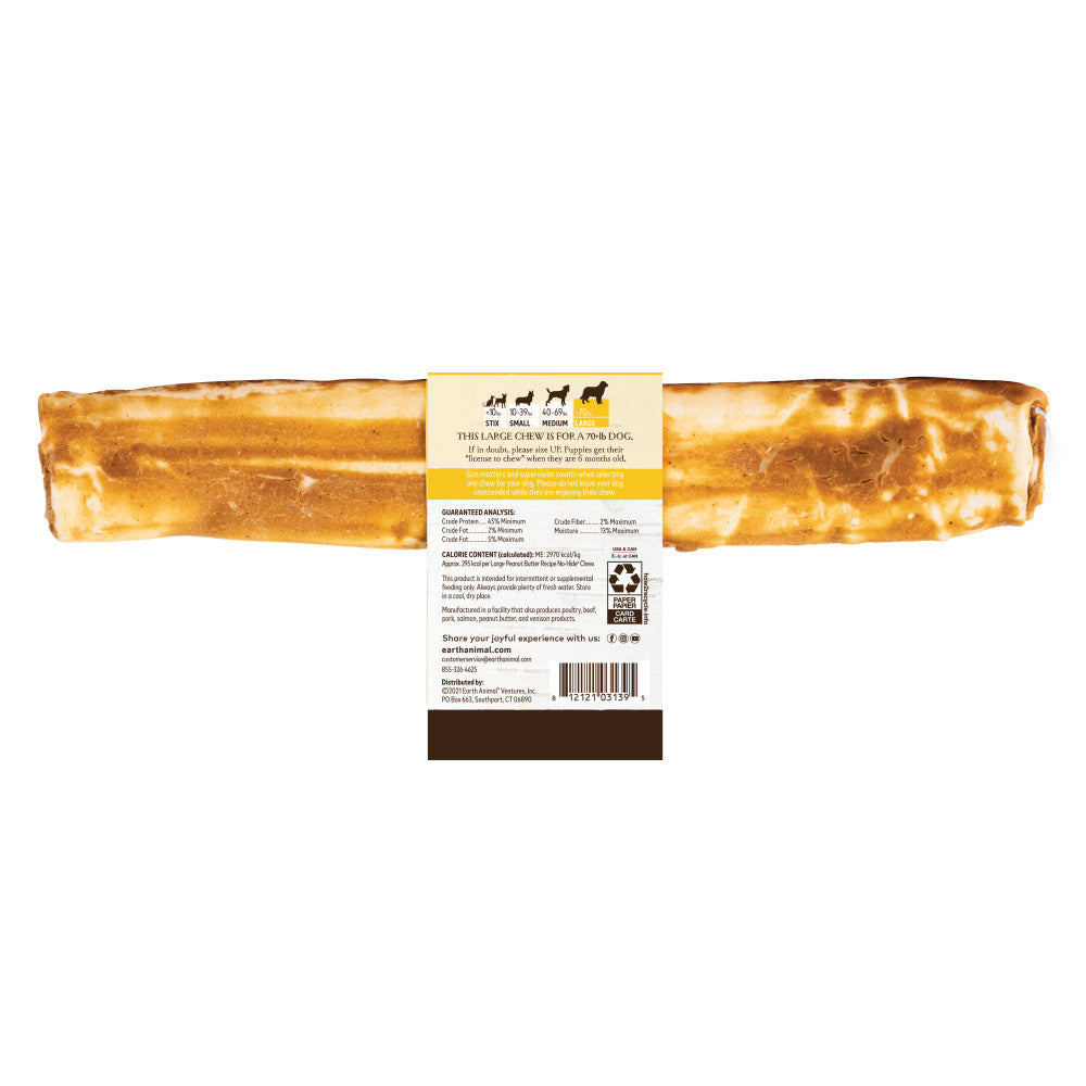 Earth Animal Large No-Hide Peanut Butter Chew for Dogs