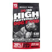 Bully Max 30/20 High Protein & Fat Beef Flavored Dry Dog Food