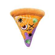 Fuzzyard Halloween Weberoni Pizza Plush Dog Toy