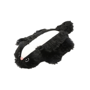 Hugsmart Flattie Animals Mini Skunk Dog Toy