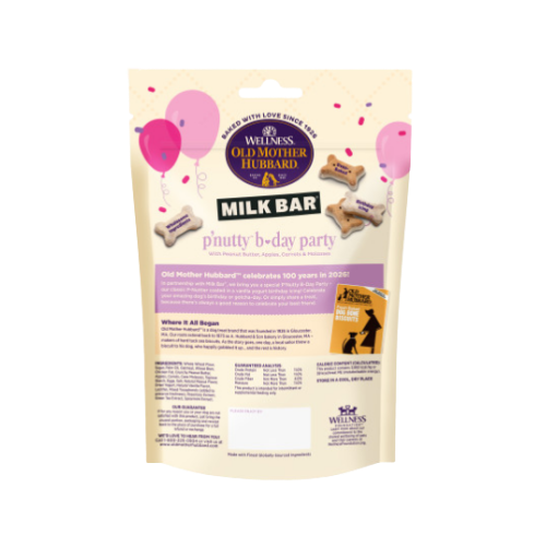Old Mother Hubbard P'nutty Birthday Party Limited Edition Dog Treat 10 oz
