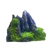Penn-plax Aqua Floras Rock Range Fish Ornament