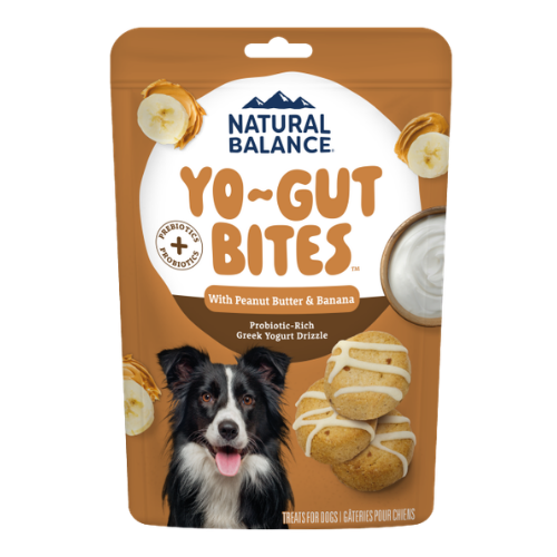 Natural Balance Yo-Gut Bites with Peanut Butter & Banana Dog Treats