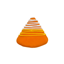 Bosco & Roxy Halloween Candy Corn Dog Treat Cookie