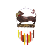 Songbird Essentials Dachsie Dog Woof Wind Chime