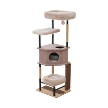 petpals grayson five level cat tree