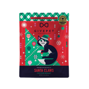 Givepet Holiday Santa Claws Freeze Dried Cat Treat 1.25 oz