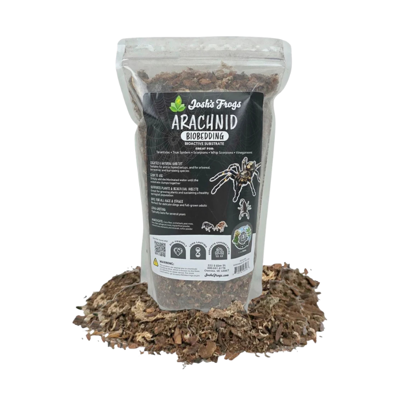 Josh's Frogs Arachnid BioBedding Bioactive Substrate 1 qt
