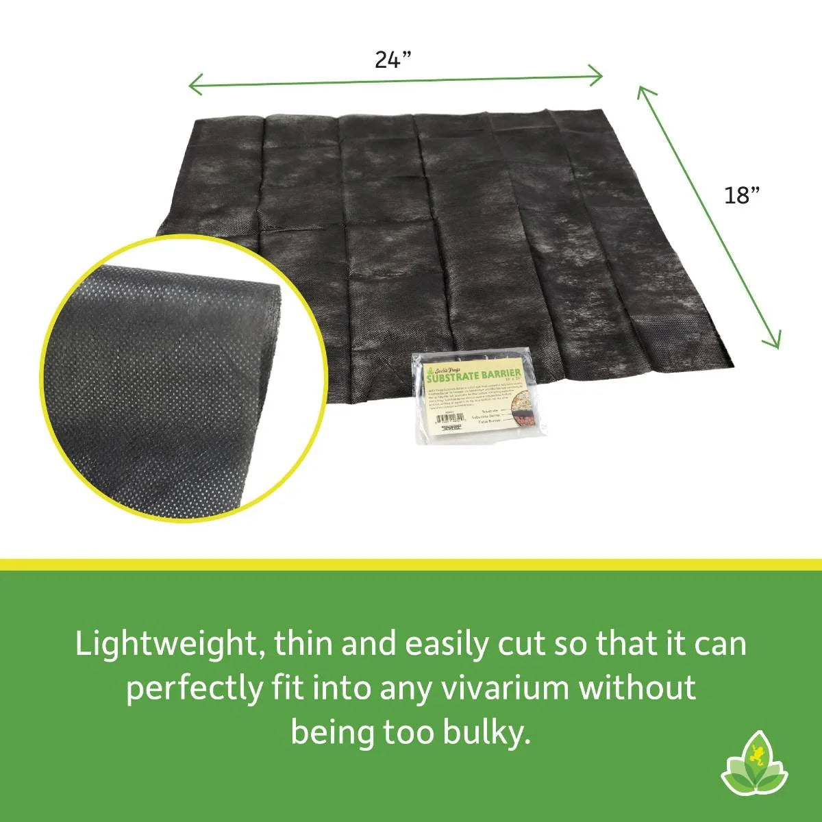 Josh's Frogs Substrate Barrier 24 x 18 in