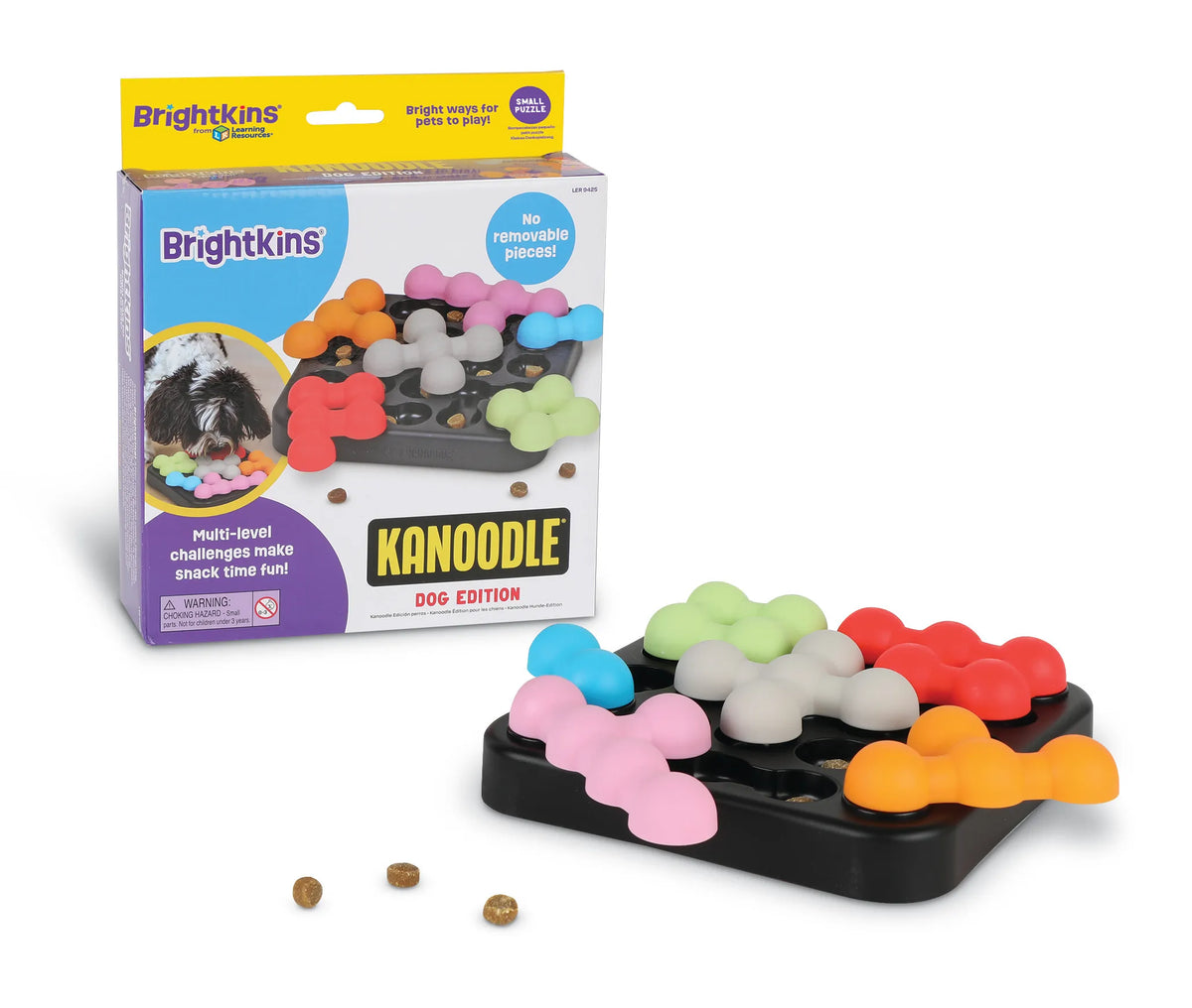 Brightkins Kanoodle Treat Puzzle Small Dog Edition