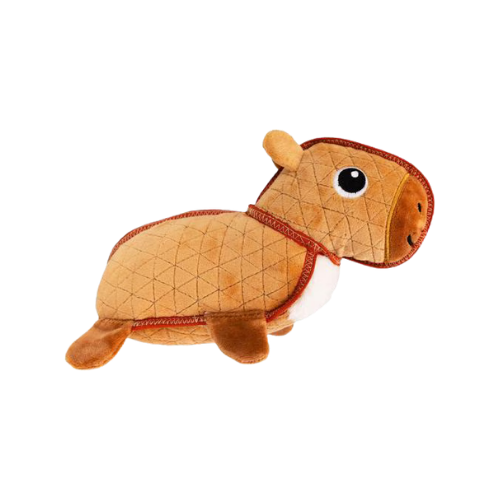 Outward Hound Xtreme Seamz Capybara Durable Dog Toy Medium