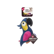 Spot Dura-Fuse Parrot Leather Dog Toy, Assorted 8 in