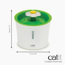 Catit Flower Plastic Cat Water Fountain, 100 oz 