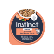Instinct Minced Real Salmon Recipe in Savory Gravy Wet Cat Food