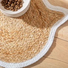 Park Life Designs Oscar Natural Jute Cat Placemat