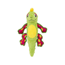 Kong Tropics Rattlez Iguana Plush Dog Toy Medium