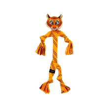 Kong Scrubz Safari Tiger Dog Toy Medium