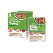 Wellness Protein Bowls Adult Wholesome Grains Duck, Sweet Potato & Cranberries Fresh Alternative Dog Food