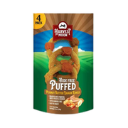 Harvest Moon Puffed Kabob Ring Dog Hard Chew Treat