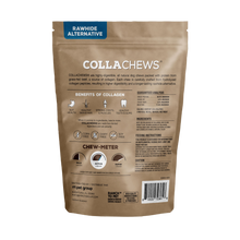 Collachews 6 in. Rawhide Alternative Salmon Collagen Roll Natural Dog Treat