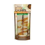 scott pet premium pork chomps real chicken wrapped roll dog treat