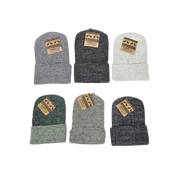 Kole Imports Nordic Bliss Cuffed Knit Hats