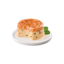 Merrick Purrfect Bistro Petite Parfaits Chicken Mousse with Sockeye Salmon in Glaze Gravy Lickable Cat Treat 6 ct