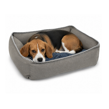 Happy Tails Stonewashed Cuddler Pet Bed 24 x 20 in