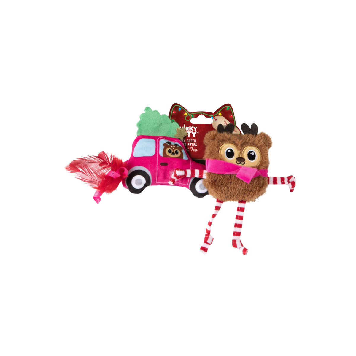 Petmate Holiday Cheer Cat Toys 2 pk
