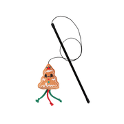 Fuzzyard Holiday Spruce Springsteen Wand Cat Toy