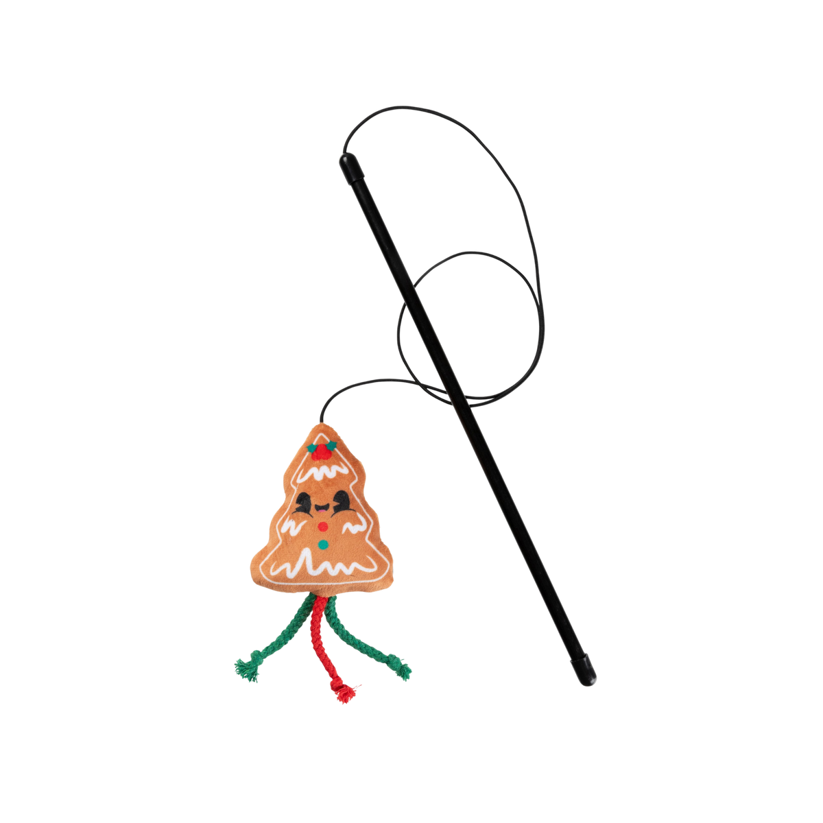 Fuzzyard Holiday Spruce Springsteen Wand Cat Toy