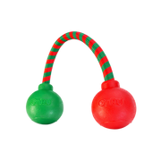 Guru Holiday Squeaking Rope Dog Toy