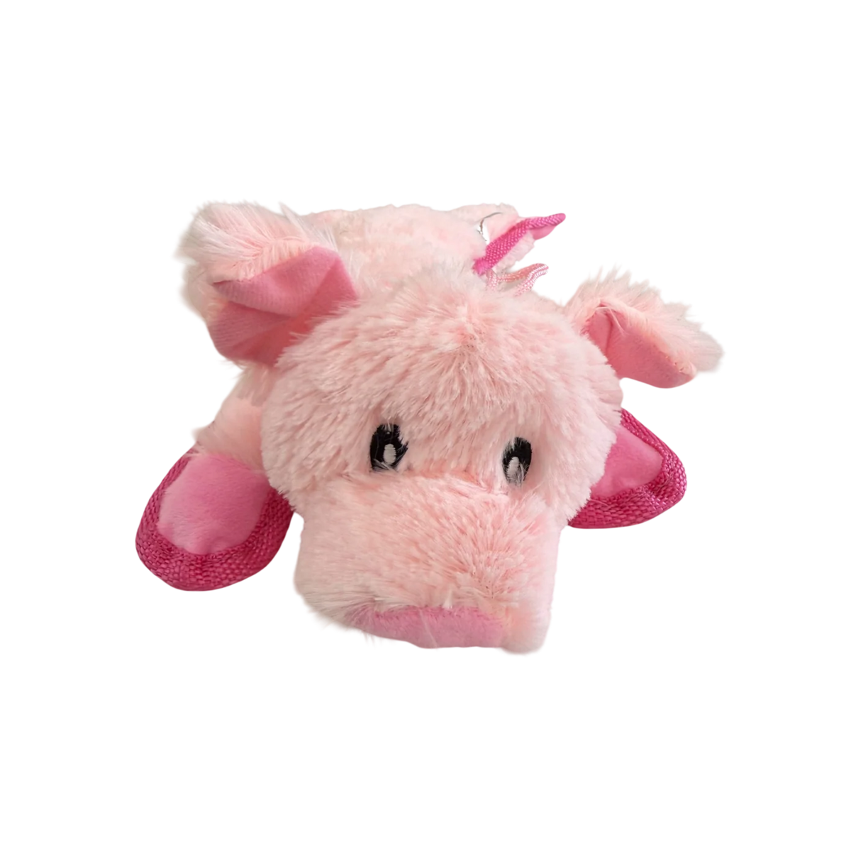 Lightning Dog Fuzzy Pink Piggy Dog Toy