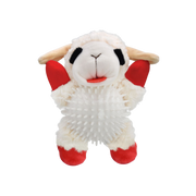 Multipet Lamb Chop Spike Ball Dog Toy 7.5 in