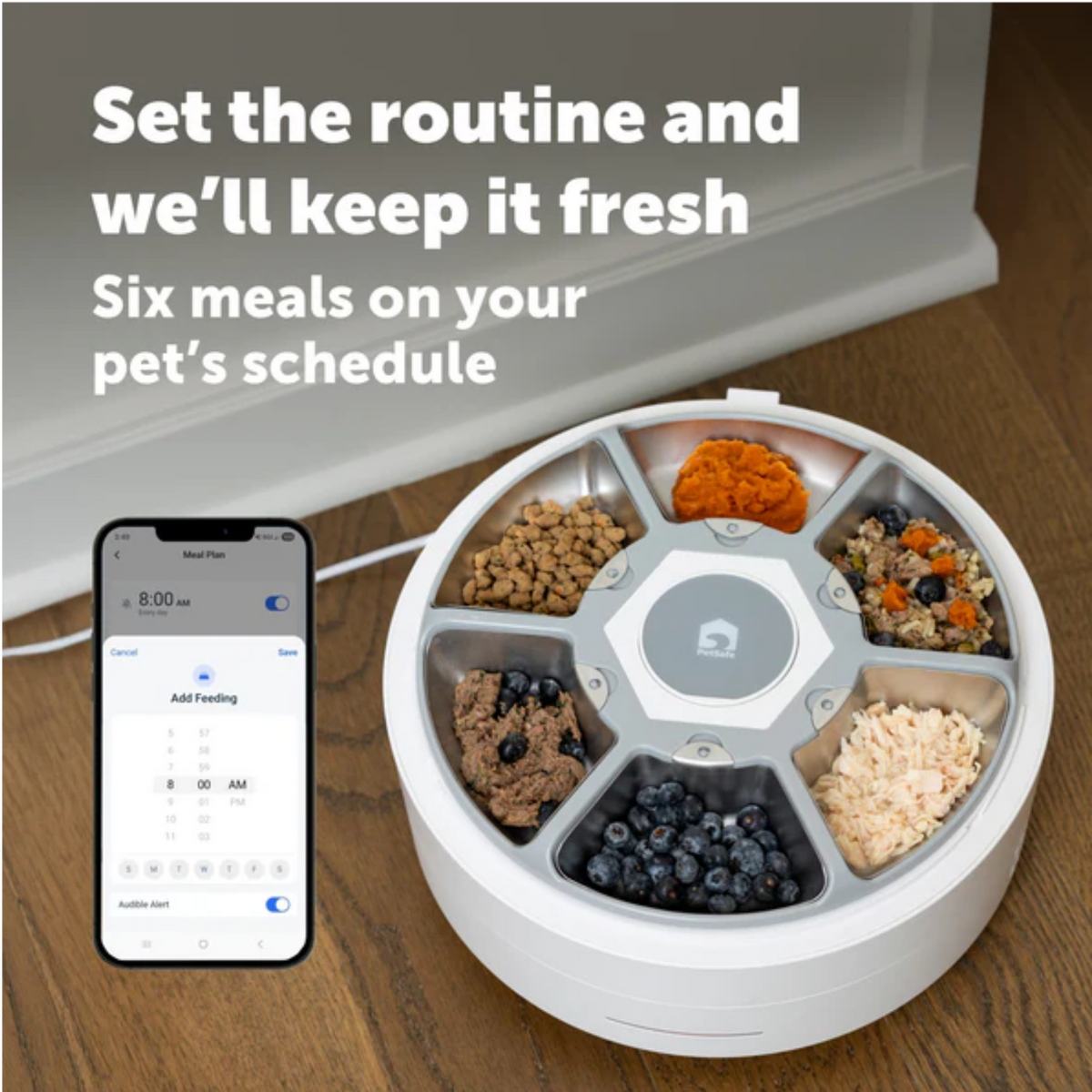 Petsafe Black FreshFeed Refrigerated Pet Feeder