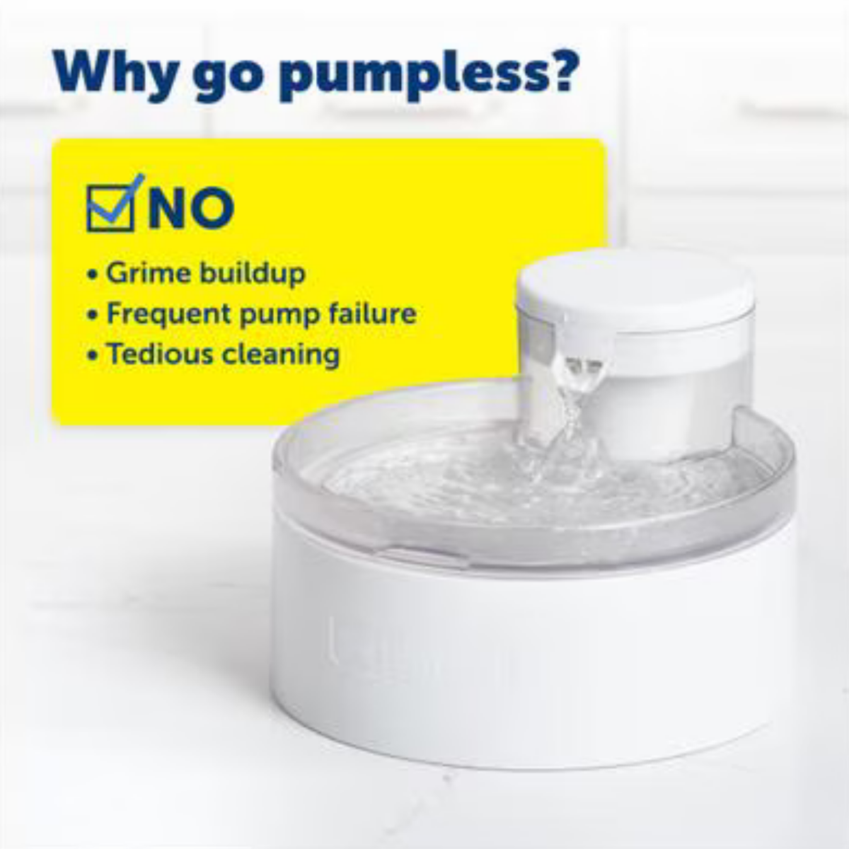 Petsafe Outlast Pumpless Pet Water Fountain 90 oz