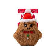 Kong Holiday Snuzzles Mini Gingerbread Plush Dog Toy