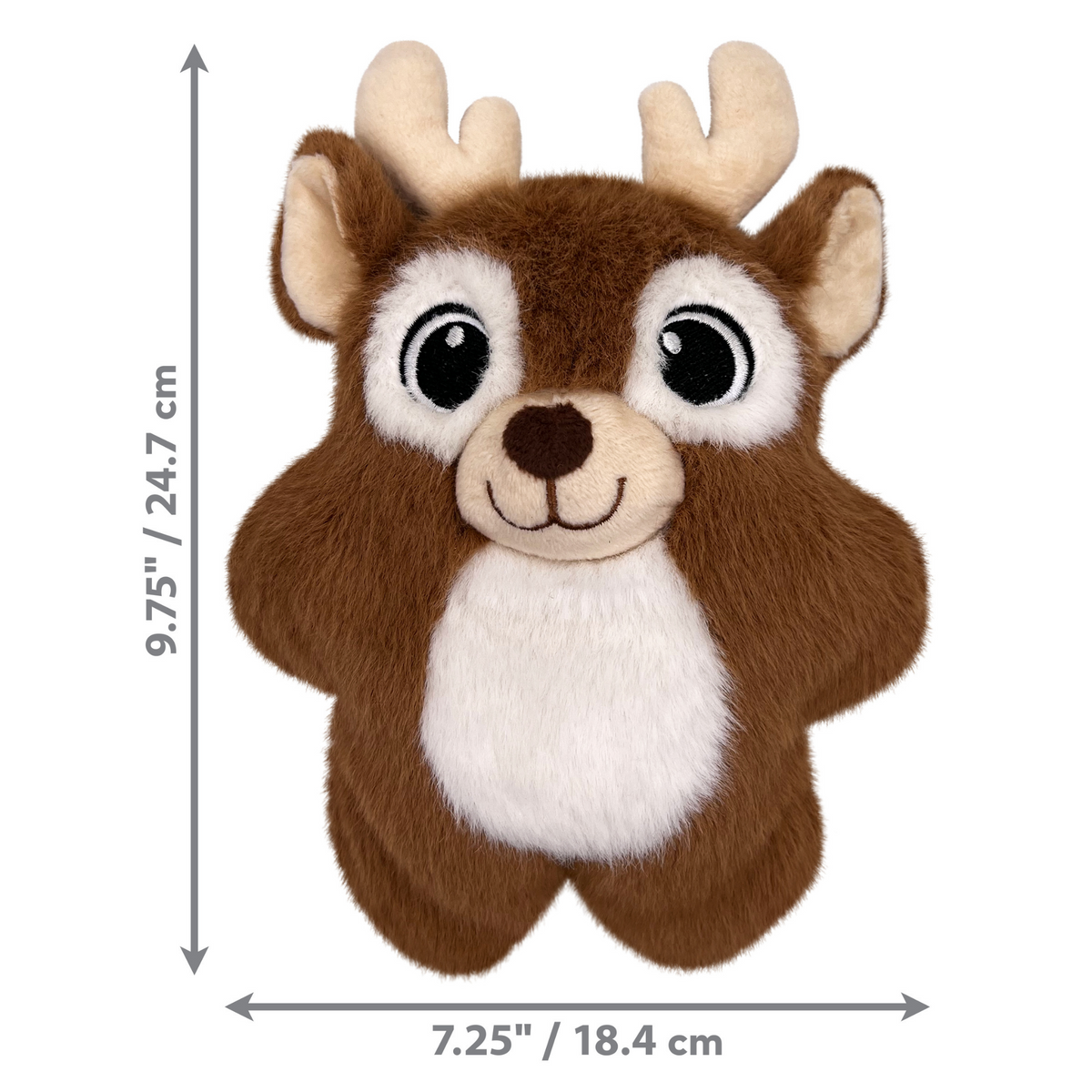 Kong Holiday Snuzzles Reindeer Plush Dog Toy