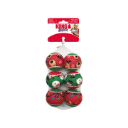 Kong Holiday SqueakAir Balls 6 pk
