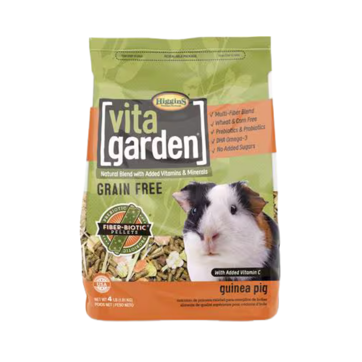 Higgins Vita Garden Hamster & Gerbil Guinea Pigs Food 2 lb