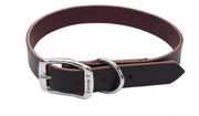 Circle T Latigo Leather Town Dog Collar