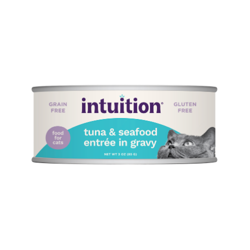 Grain-Free Tuna & Seafood Entrée in Gravy Canned Cat Food