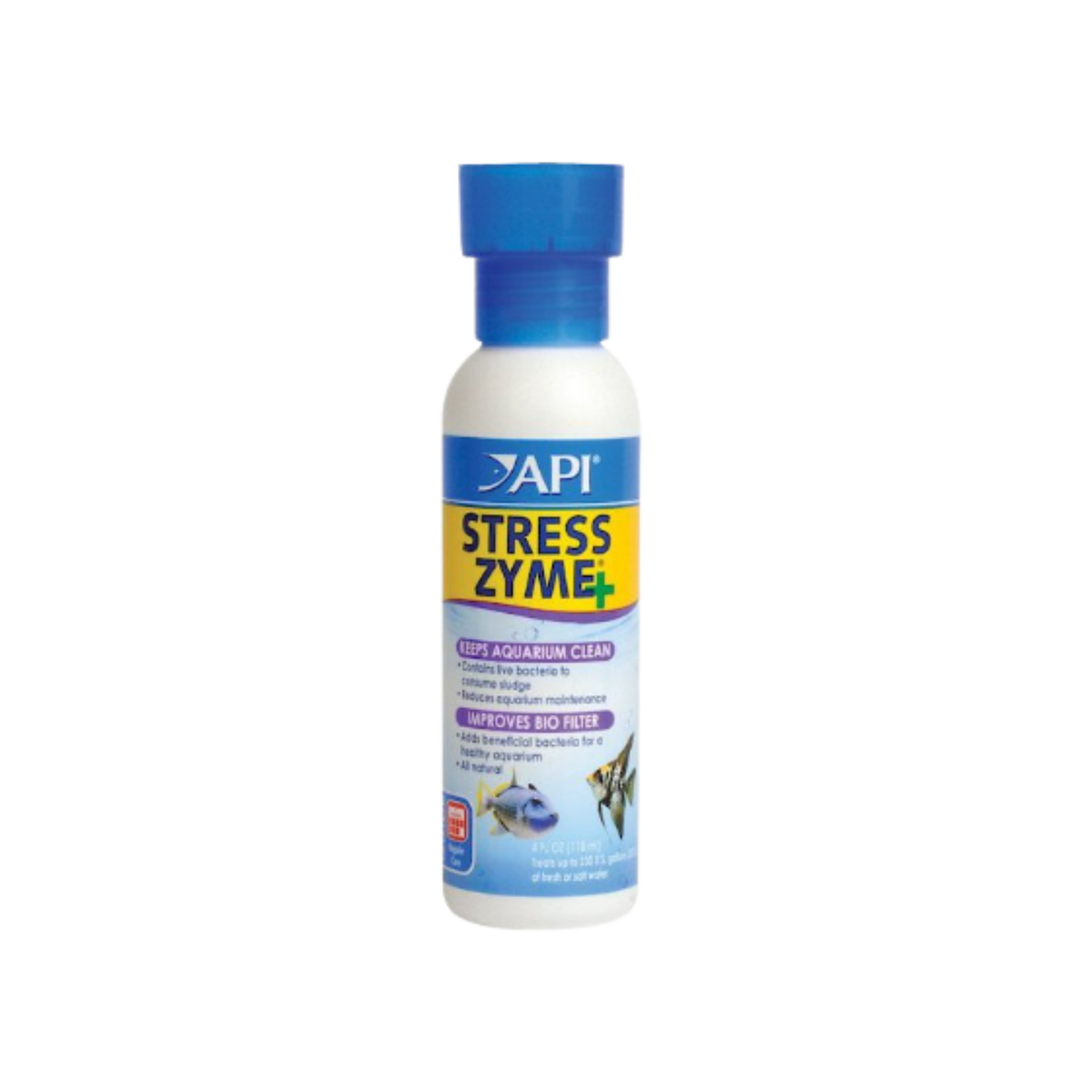Api Stress Zyme Freshwater & Saltwater Aquarium Cleaner 4 oz