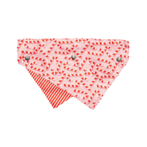 Fuzzyard Holiday Candy Cane Dog Bandana