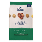 Natural Balance L.I.D. Limited Ingredient Diets Lamb & Brown Rice Formula Adult