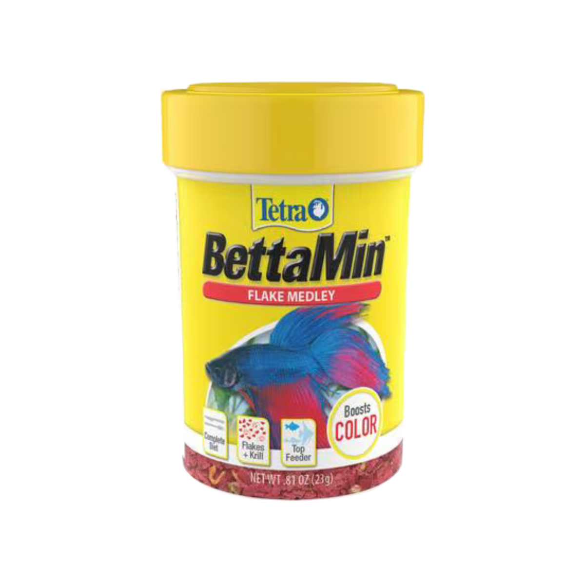 Tetra Bettamin Flake Medley Fish Food .42 oz