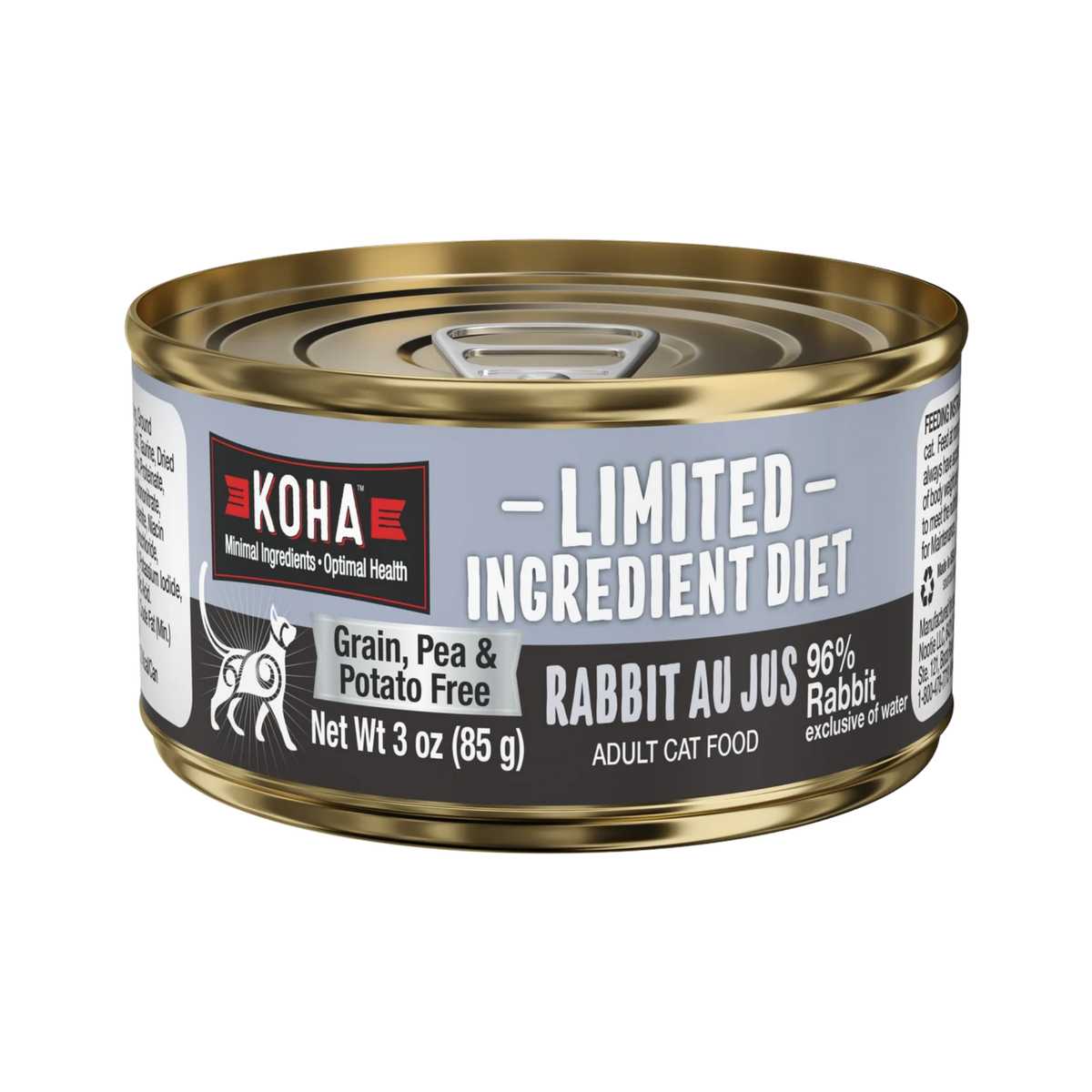 Koha Limited Ingredient Diet Rabbit Au Jus Canned Cat Food
